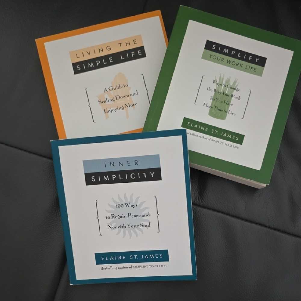Simplify Your Life Book Set Of 3